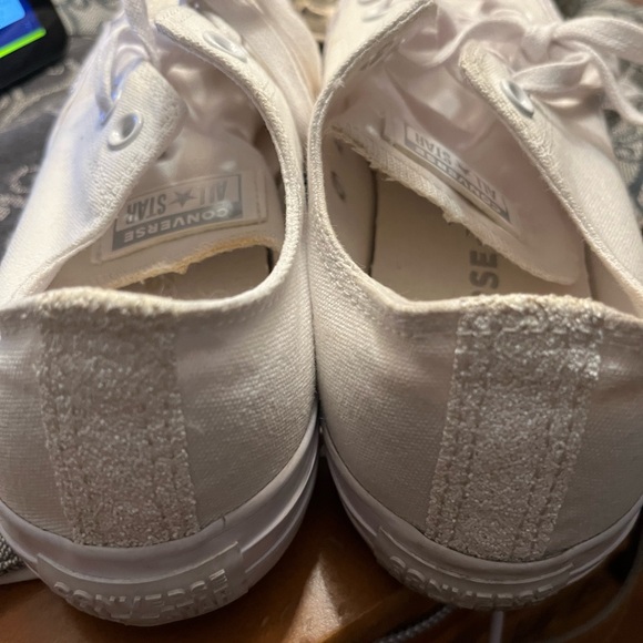 Chucks all star converse “wedding bling” low cut shoes - Picture 5 of 8